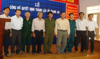 Công bố quyết định thành lập ấp mới trên địa bàn Thị xã và Tân Châu