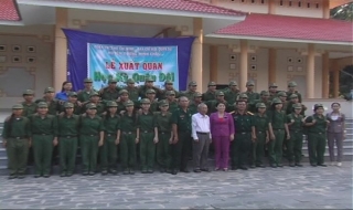 Huyện Dương Minh Châu: Tổ chức lễ xuất quân trải nghiệm học kỳ quân đội