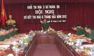 Khối thi đua sư đoàn BB-Quân khu 7: Thi đua đạt thành tích tốt