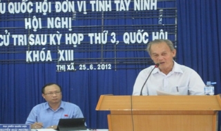 Đại biểu Quốc hội Tây Ninh: Tiếp xúc cử tri Thị xã, Tân Châu