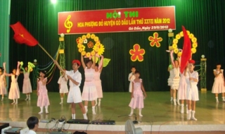 Khai mạc hội thi Hoa Phượng đỏ huyện Gò Dầu