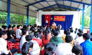 Tân Châu: Tuyên truyền Luật Giao thông đường bộ cho người lao động