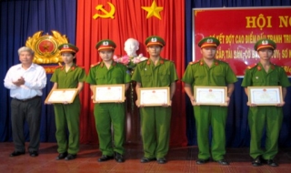 Tân Biên: Sơ kết thực hiện đợt cao điểm đấu tranh phòng, chống tội phạm