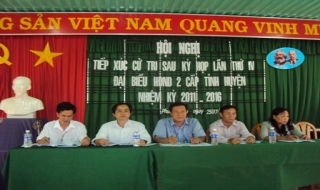 Chủ tịch HĐND tỉnh Võ Hùng Việt: Tiếp xúc cử tri Châu Thành sau kỳ họp