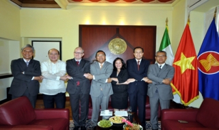 Đại sứ quán Việt Nam tại Italy tổ chức Lễ thượng cờ ASEAN