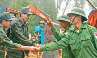 Hoàn tất 56/60 cột mốc biên giới Quảng Nam–Sê Kông