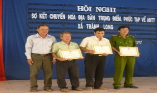 Châu Thành: Sơ kết chuyển hoá địa bàn trọng điểm về ANTT xã Thành Long