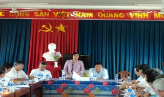 Chủ tịch UBND tỉnh làm việc với huyện Bến Cầu