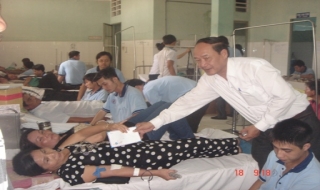Bến Cầu: Tiếp nhận 248 đơn vị máu hiến
