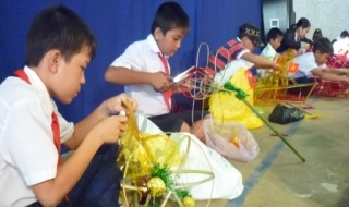 Trẻ em Châu Thành vui trung thu và lễ hội trăng rằm