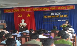 Sở Tư pháp Tây Ninh: Triển khai văn bản pháp luật năm 2012