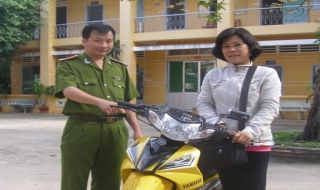 Công an Châu Thành: Trao trả tài sản mất cắp cho người bị hại