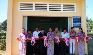 Châu Thành: Khánh thành hệ thống lọc nước tinh khiết tại trường mầm non