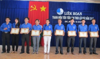 Hội LHTN huyện Dương Minh Châu: Tuyên dương gương thanh niên tiên tiến làm theo lời Bác