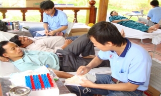 Tân Châu: Hoàn thành vượt chỉ tiêu hiến máu năm 2012