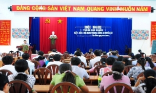 Tân Châu: Thông báo nhanh kết quả Hội nghị lần thứ 6 BCH TW Đảng khóa XI
