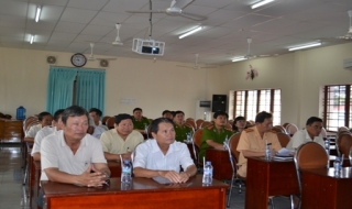 Huyện Châu Thành: Kỷ niệm Ngày truyền thống lực lượng Cảnh sát THAHS và hỗ trợ tư pháp