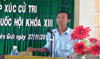Đoàn ĐBQH tỉnh Tây Ninh: Tiếp xúc với cử tri 3 xã biên giới huyện Châu Thành