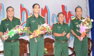 Bộ CHQS tỉnh Tây Ninh: Giao lưu điển hình tiên tiến trong phong trào thi đua quyết thắng