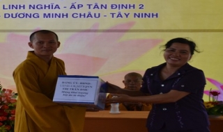 Chùa Linh Nghĩa (huyện Dương Minh Châu): Khai trương bếp ăn từ thiện