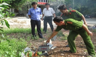 CA huyện Dương Minh Châu: Tiêu huỷ các phương tiện đánh bắt cá trái phép