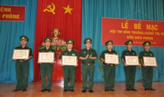 Bế mạc Hội thi Đồn trưởng, Chính trị viên BĐBP phía Nam: Biên phòng Tây Ninh đạt giải 3 toàn đoàn