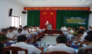 Gò Dầu: Thông báo kết quả kiểm điểm theo tinh thần Nghị quyết TW4