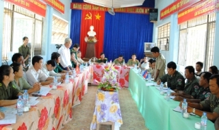 Tân Châu – Memot: Trao đổi tình hình an ninh trật tự các xã biên giới