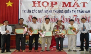 Thị trấn Trảng Bàng: Chăm lo hỗ trợ cho người nghèo đón Tết