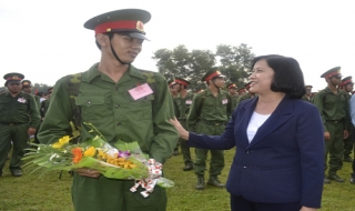 Thị xã: Chốt quân số nhập ngũ năm 2013
