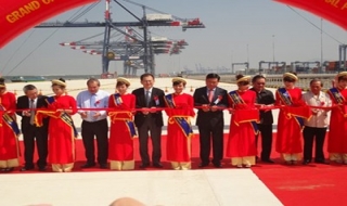 Chính thức khánh thành cảng quốc tế Cái Mép-Thị Vải