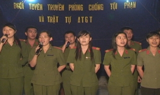Công an huyện Dương Minh Châu:  Hiệu quả trong đổi mới hình thức tuyên truyền pháp luật
