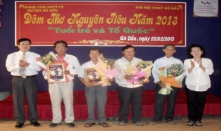 Gò Dầu: Đêm thơ Nguyên tiêu Tuổi trẻ và Tổ quốc