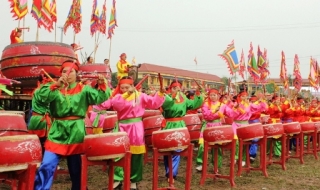 Đặc sắc đội trống nữ làng Đọi Tam, Hà Nam