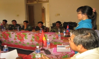 Huyện Bến Cầu: Tăng cường hợp tác, trao đổi thông tin giữa các xã biên giới Việt Nam-Campuchia