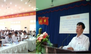 Trảng Bàng: Triển khai, quán triệt Nghị quyết Trung ương 6 khoá XI