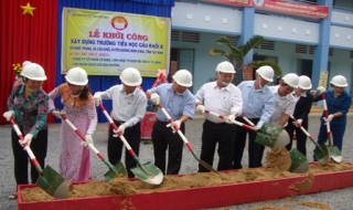 Khởi công xây dựng Trường TH Cầu Khởi B – Dương Minh Châu