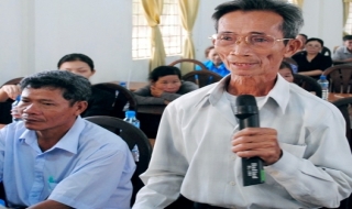 Đại biểu HĐND 2 cấp tỉnh, huyện tiếp xúc cử tri Tân Châu