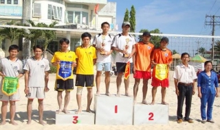 Tân Châu: Bế mạc giải bóng chuyền bãi cát