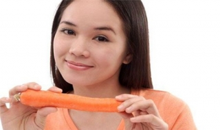 Mềm mượt da với 'siêu thực phẩm' cà rốt