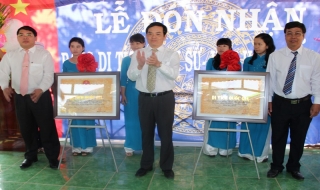 Châu Thành: Đón nhận bằng công nhận 2 di tích lịch sử văn hoá cấp quốc gia