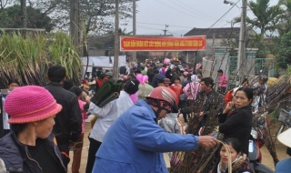 Phiên chợ cầu may chỉ có một ngày ở Thanh Hoá