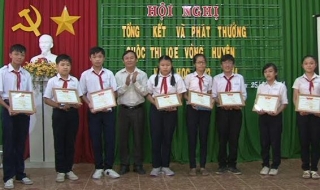 Châu Thành: Tổng kết kỳ thi tiếng Anh trên Internet