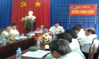 HĐND huyện Dương Minh Châu: Giám sát bàn giao các dự án đầu tư xây dựng về Trung tâm Quản lý đầu tư xây dựng huyện