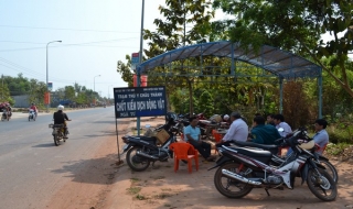 Châu Thành: Thành lập 2 chốt kiểm dịch bệnh