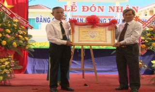 Trường tiểu học Bình Phong, Châu Thành: Đón nhận danh hiệu đạt chuẩn quốc gia