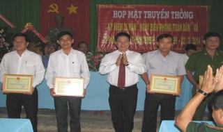 Huyện Trảng Bàng: Họp mặt truyền thống kỷ niệm Ngày Biên phòng toàn dân