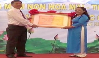 Trường Mầm non Hoa Mai, thành phố Tây Ninh đạt chuẩn quốc gia mức độ 2
