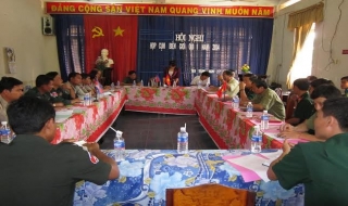 Bến Cầu: Họp cụm các xã biên giới VN-CPC