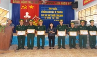 Tân Châu họp mặt kỷ niệm ngày biên phòng toàn dân